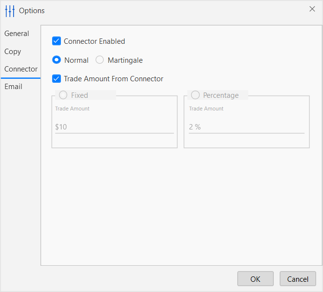 Connector Options